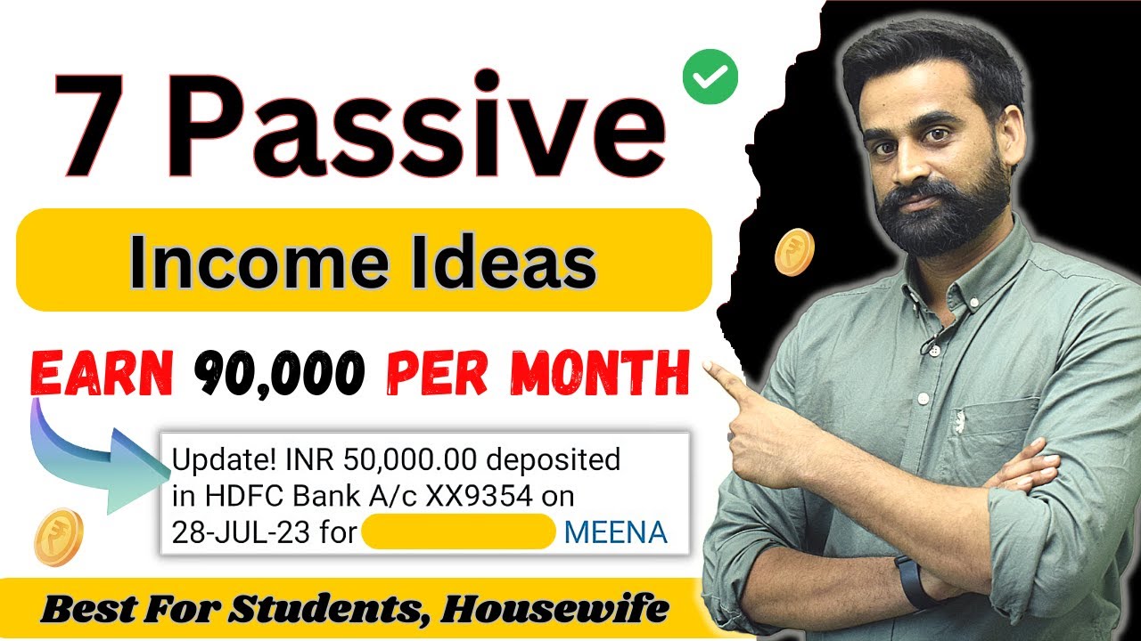 Earn 55,000 Per Month Passive Income | 7 Best Passive Income Ideas | Earn Money