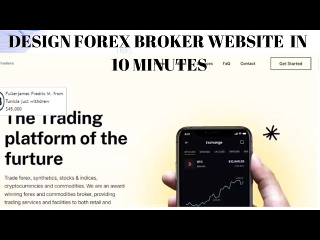 HOW TO DESIGN FOREX TRADING BROKER WEBSITE AND INVESTMENT SITE